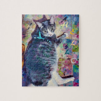 Fel, the Cat Jigsaw Puzzle