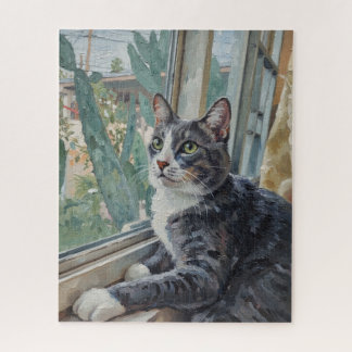 Fel, the Cat Jigsaw Puzzle