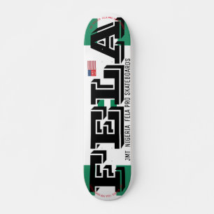 FELA JMT NIGERIA 7 3/4" Skateboard Deck