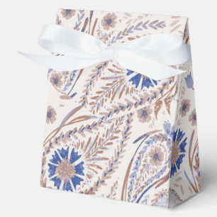 Feld Blume Paisley Muster Favour Box
