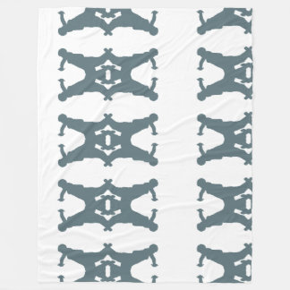 Feldenkrais Blanket - Rolling Pattern In Gray