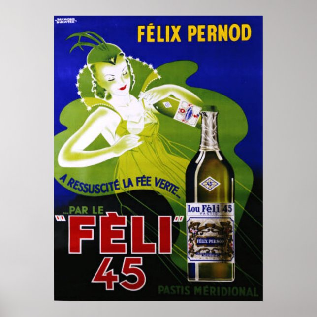 FELI 45 ABSINTHE Poster (Front)