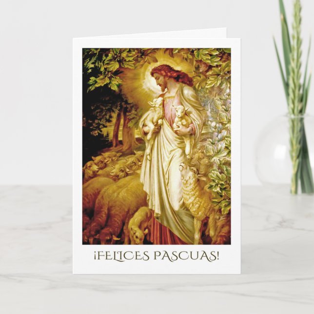 Felices Pascuas. Easter Cards in Spanish (Front)