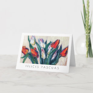 Felices Pascuas. Fine Art Easter Card in Spanish
