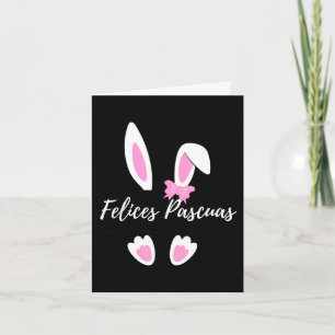 Felices pascuas happy easter spanish graphic card