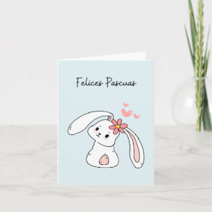 Felices Pascuas, Spanish Happy Easter Card