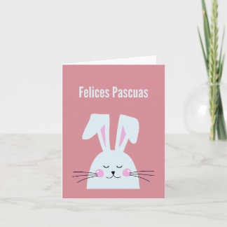 Felices Pascuas, Spanish Happy Easter Card