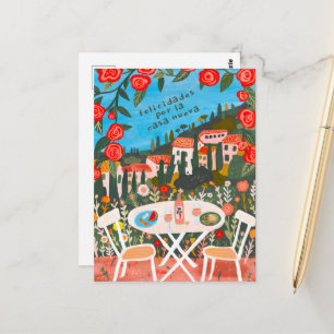 Felicidades Por Nueva Casa Countryside Views  Postcard