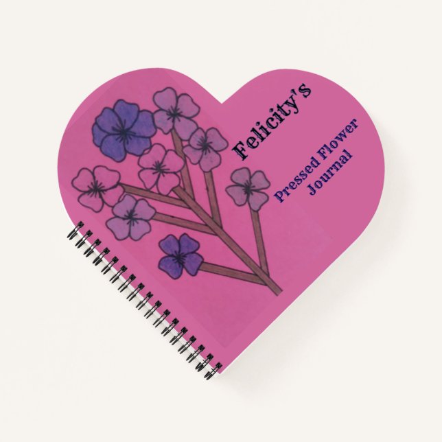 Felicity's Pressed Flower Journal (Front)