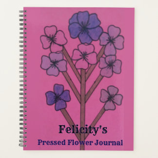 Felicity's Pressed Flower Journal Planner