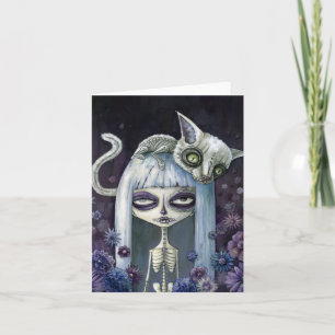 Felina de los muertos card