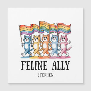 Feline Ally – Rainbow Cat LGBTQ Pride