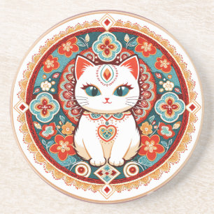 Feline Cat Coaster