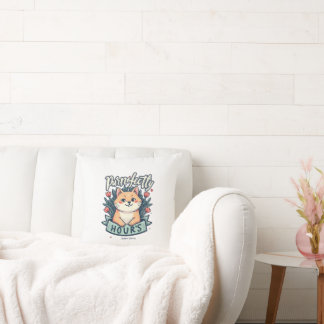 Feline Charm Decor Cushion