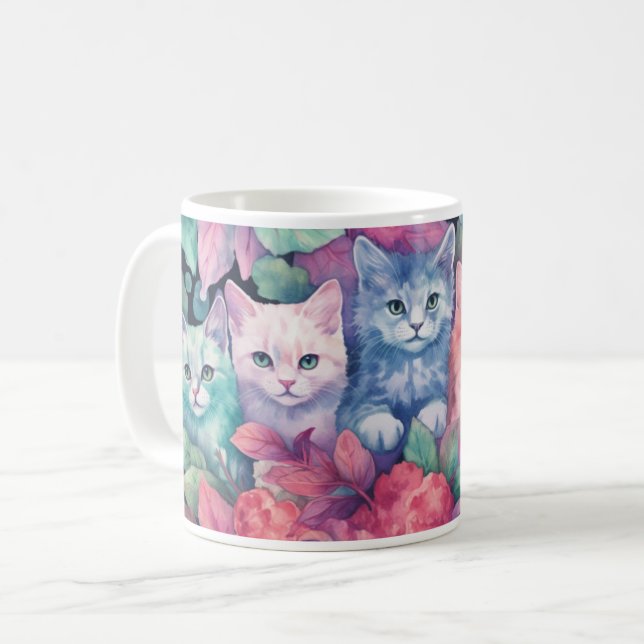 Feline Coffee Mug (Front Left)