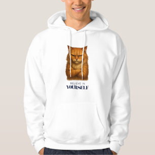 Feline Confidence T-Shirt Hoodie