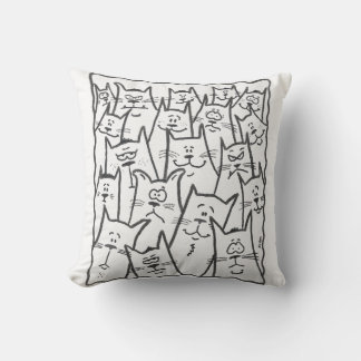 Feline Emotions Cushion