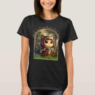 Feline Fantasy Adventure T-Shirt