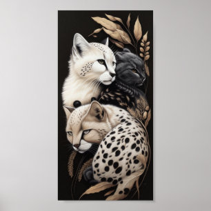 FELINE FINESSE #1 POSTER