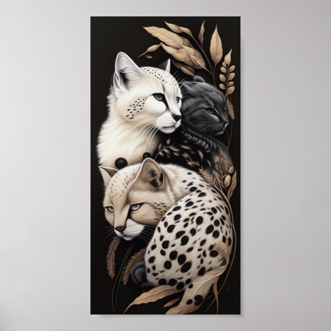 FELINE FINESSE #1 POSTER (Front)