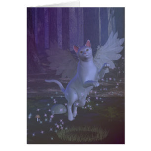 Feline Flight Card