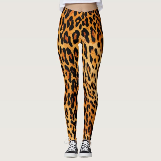 Feline Freckles Leggings (Front)