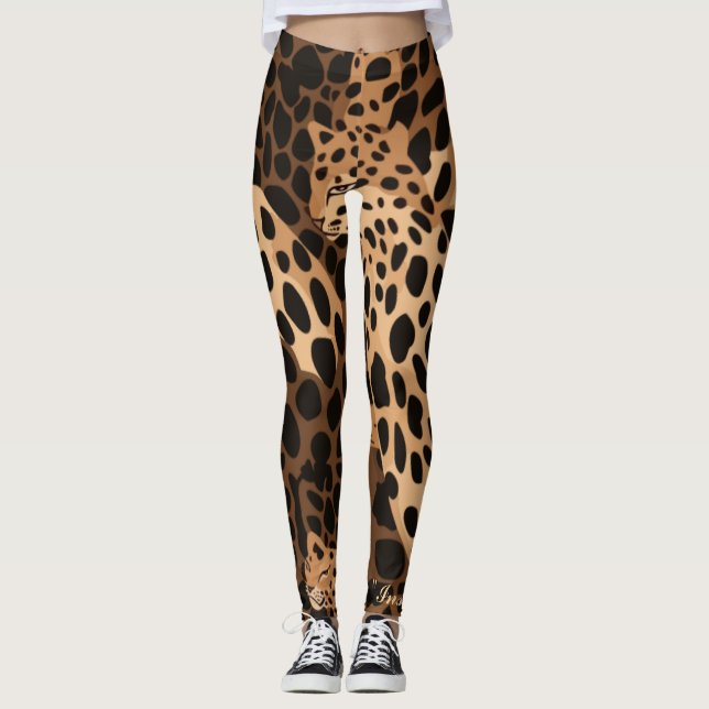 Feline Freckles Leggings (Front)