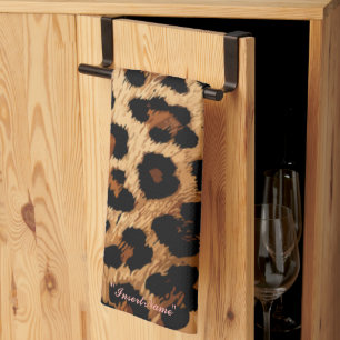 Feline Freckles Tea Towel