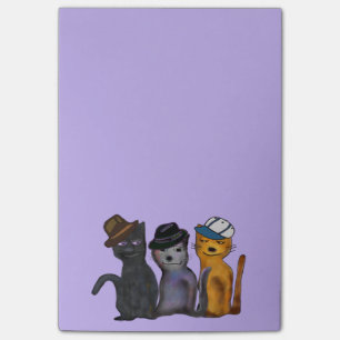 Feline Friends Post-it® Notes