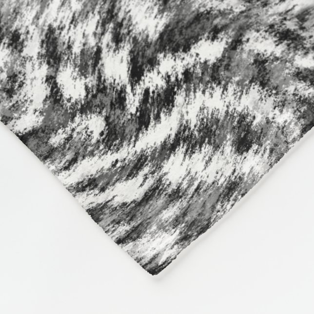 Feline Fur Fleece Blanket (Corner)