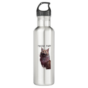 Feline Fury 710 Ml Water Bottle