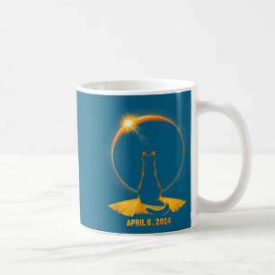 Feline Lover - Cat Watching Total Solar Eclipse Ap Coffee Mug