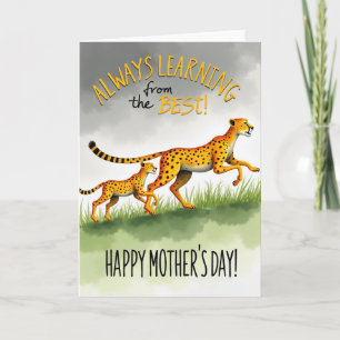 Feline Mothers Day Learning Card