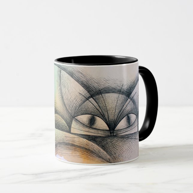 Feline Mug (Front Right)