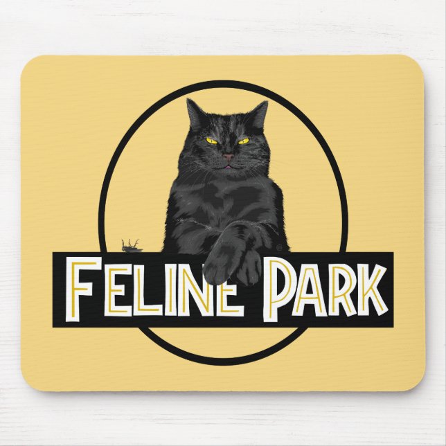 Feline Park Mouse Pad (Front)