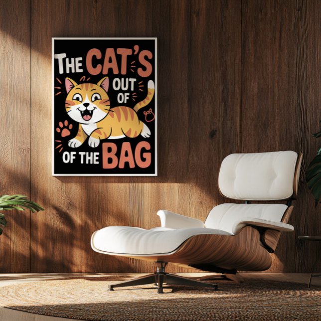 Feline Reveal: Out of the Bag Poster (Creator Uploaded)