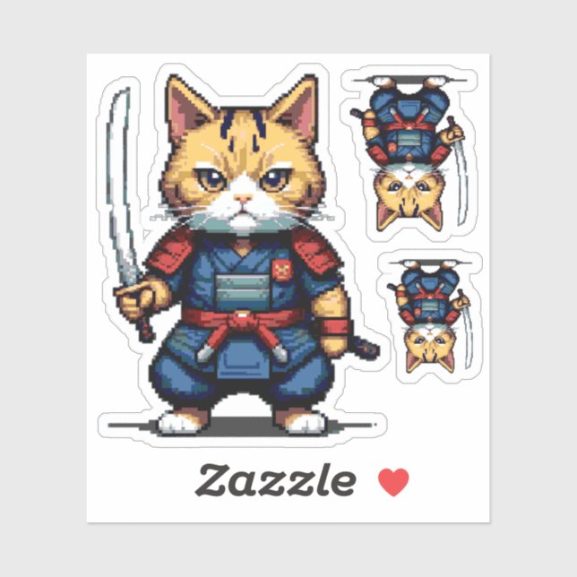Feline Samurai Warrior (Sheet)