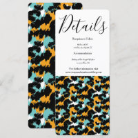 Feline Splash Animal Print Wedding
