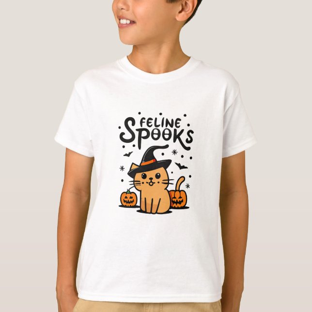 Feline Spooks T-Shirt (Front)