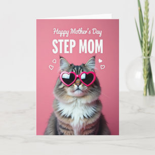 Feline Step Mum Day Art Card