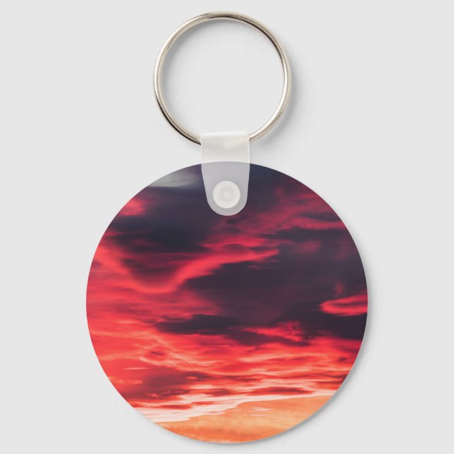 feline wave key ring (Front)