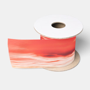 feline wave satin ribbon