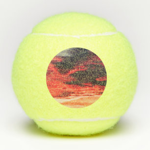 feline wave tennis balls