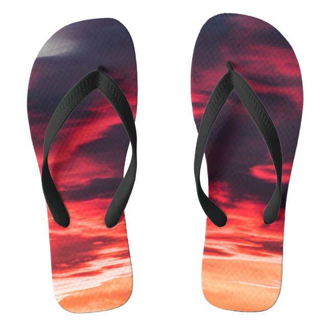 feline wave thongs (Footbed)