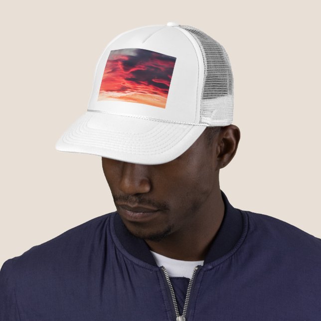 feline wave trucker hat (In Situ)