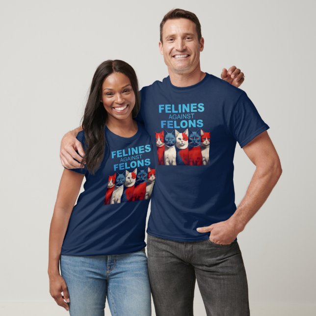Felines Against Felons T-Shirt (Unisex)