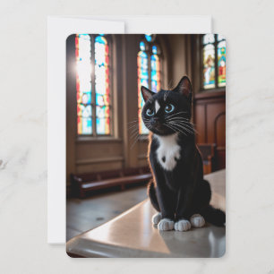 Felini in Dublin – Holy Purr-fection Invitation