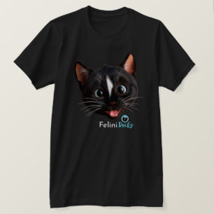 Felini’s Joyful Cat Smile T-Shirt
