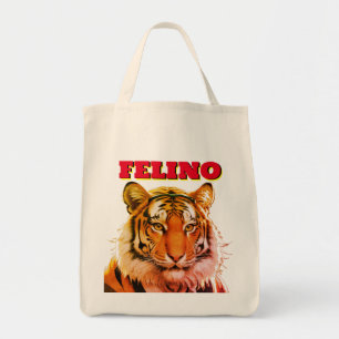 FELINO, TIGER TOTE BAG