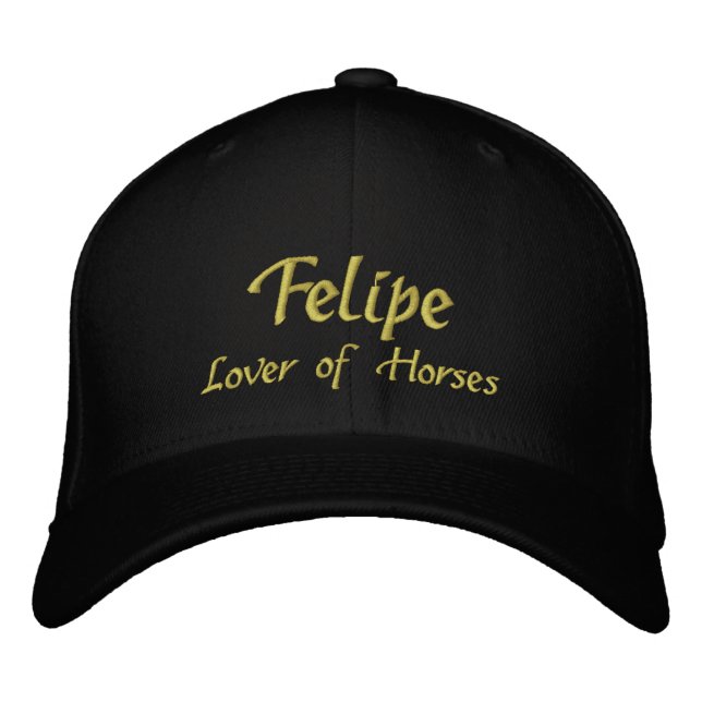 Felipe Name Cap / Hat (Front)